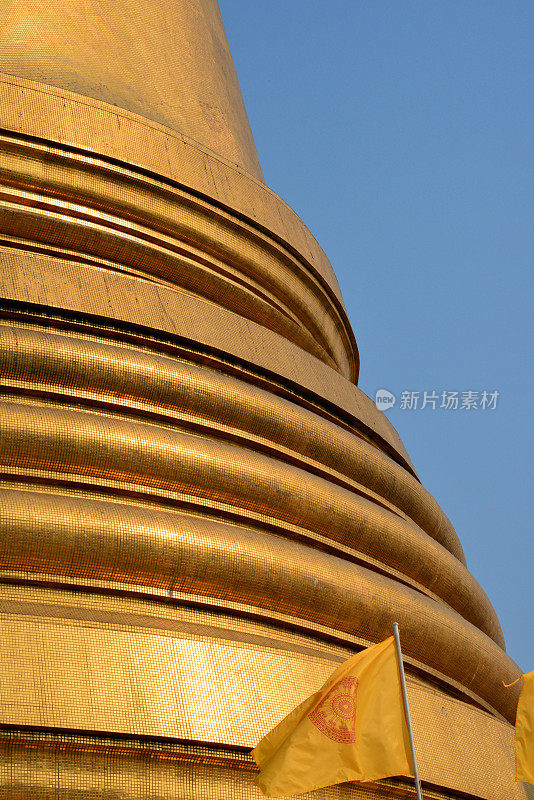 什么鲍翁尼维特寺院 - 金色佛塔/佛塔，曼谷，泰国